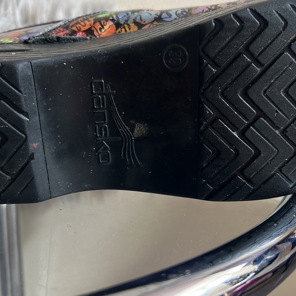 Dansko clogs multicolor size 39 euro - Picture 7 of 8